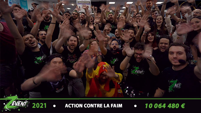 Le ZEvent 2021 fut grandiose et bat tous les records