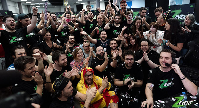 Zevent 2021 tous les streamers 